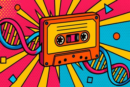 cinta de ADN para guardar toda tu biblioteca