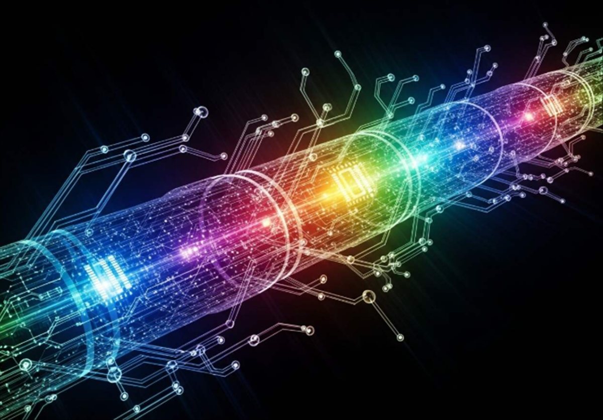 computadora dentro de una sola fibra textil.