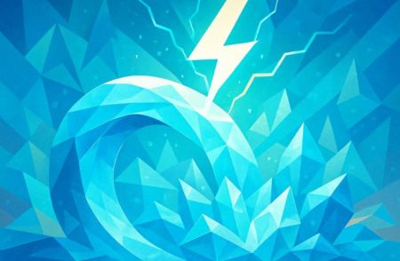 hielo como generador eléctrico