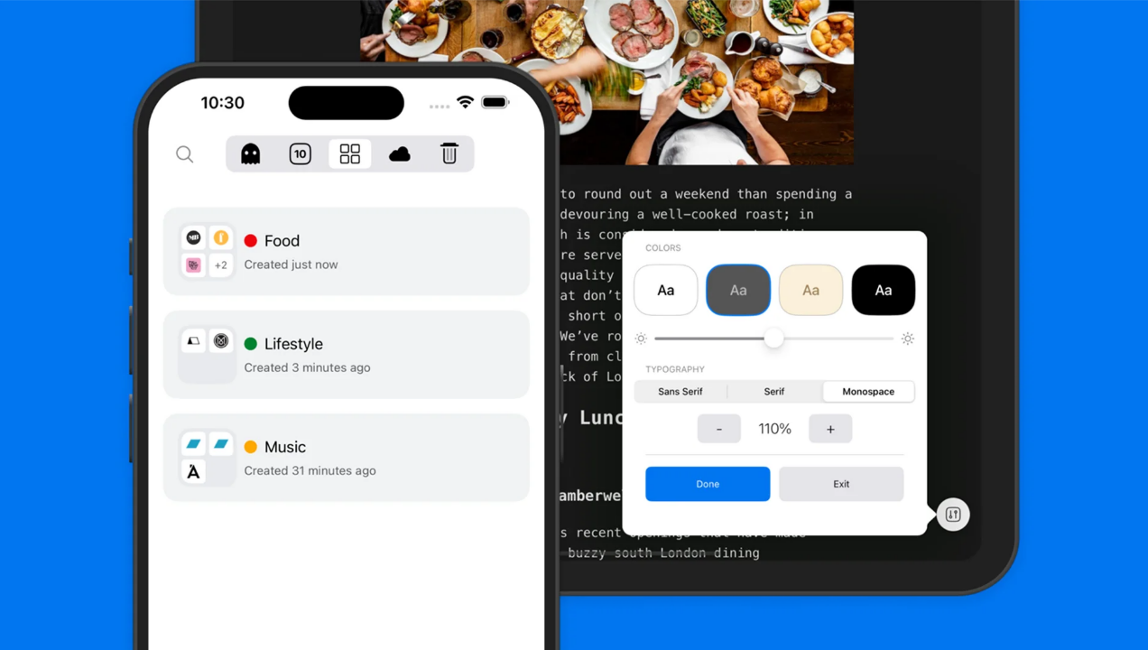 Vivaldi 7.6 en móviles: lectura sin distracciones y más control en tus manos