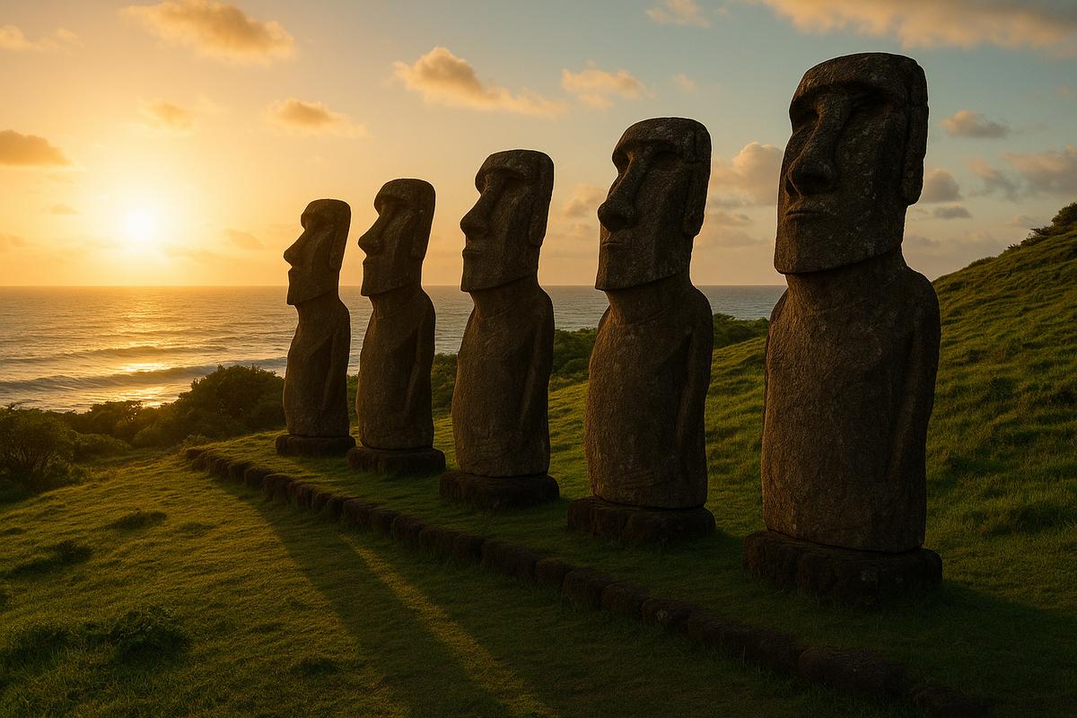 Cómo caminaban los moáis: la solución científica a un misterio ancestral
