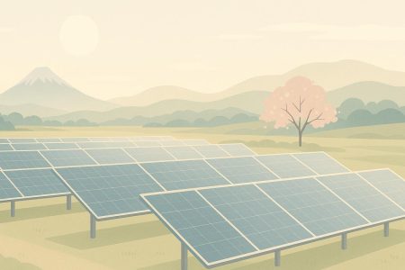 energía solar en Japón