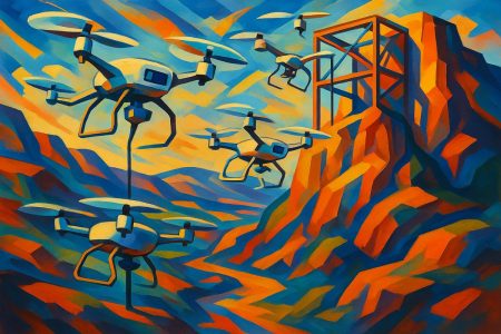 Drones que construyen