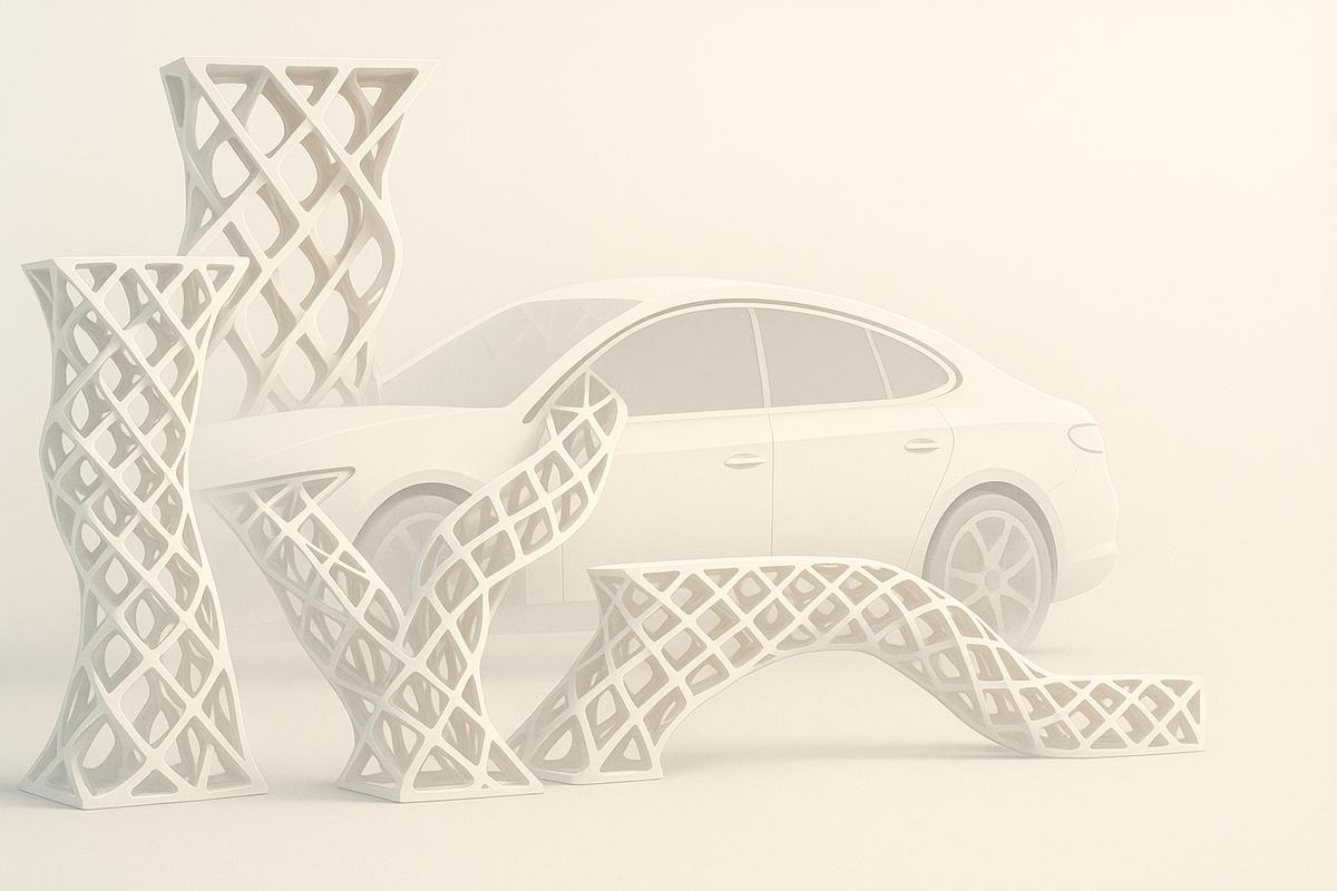 Protección vehicular más inteligente con metamateriales giratorios impresos en 3D