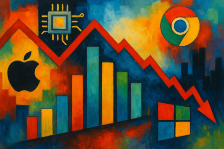 cayendo las acciones tecnológicas