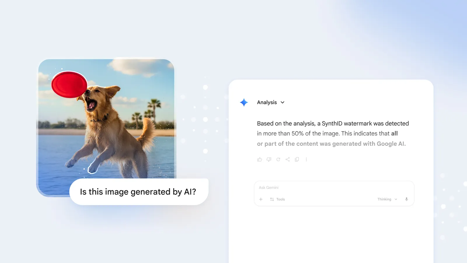 Google apuesta por la transparencia con verificación de imágenes en la app Gemini