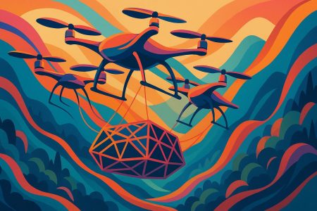 drones transportar objetos pesados