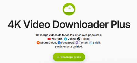 Descargar videos de YouTube y TikTok sin complicaciones con 4KDownload