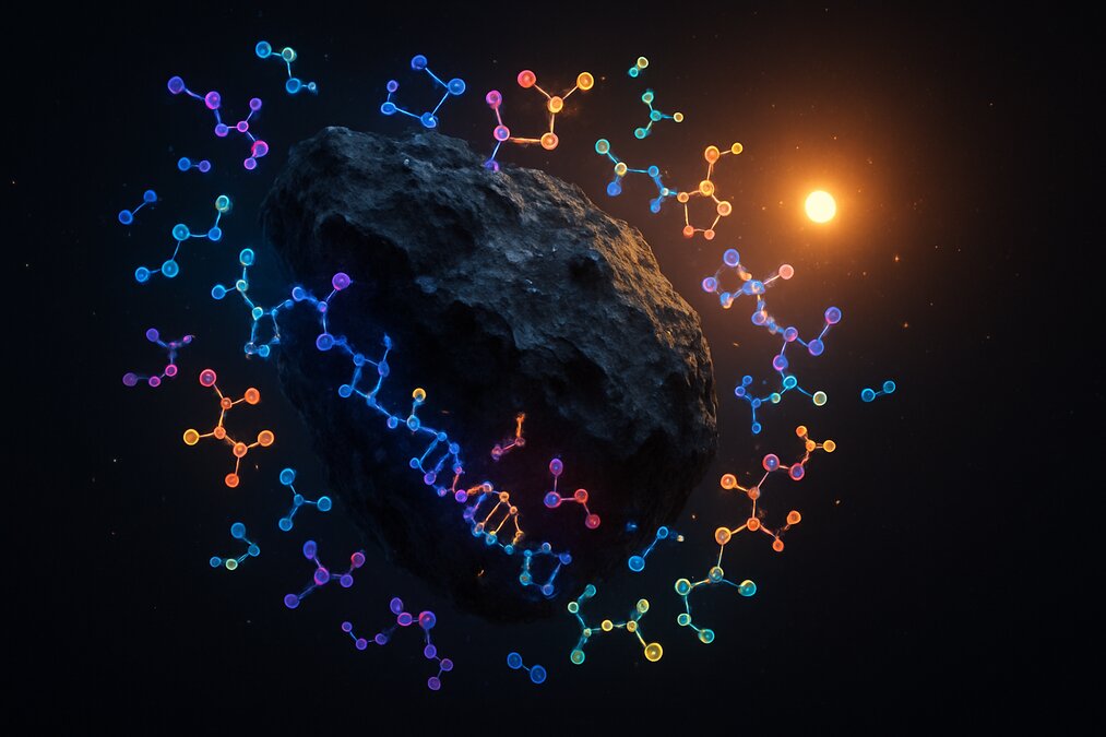 Un asteroide revela pistas clave sobre el posible origen extraterrestre de la vida en la Tierra
