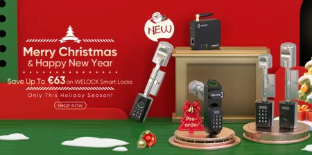 Navidad inteligente con WELOCK: tres cerraduras ideales para regalar seguridad y comodidad