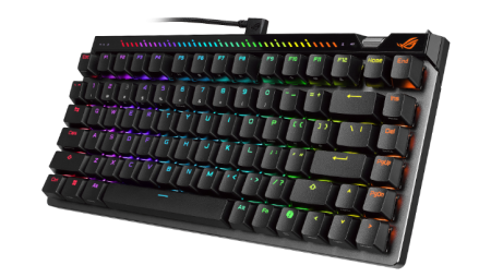 ROG Falchion Ace 75 HE: el teclado magnético compacto de ASUS que apuesta por la precisión milimétrica en CES 2026