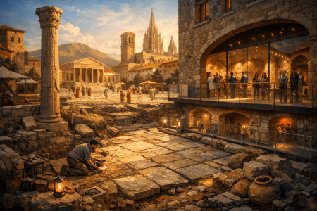 Barcino reaparece en el subsuelo (1)