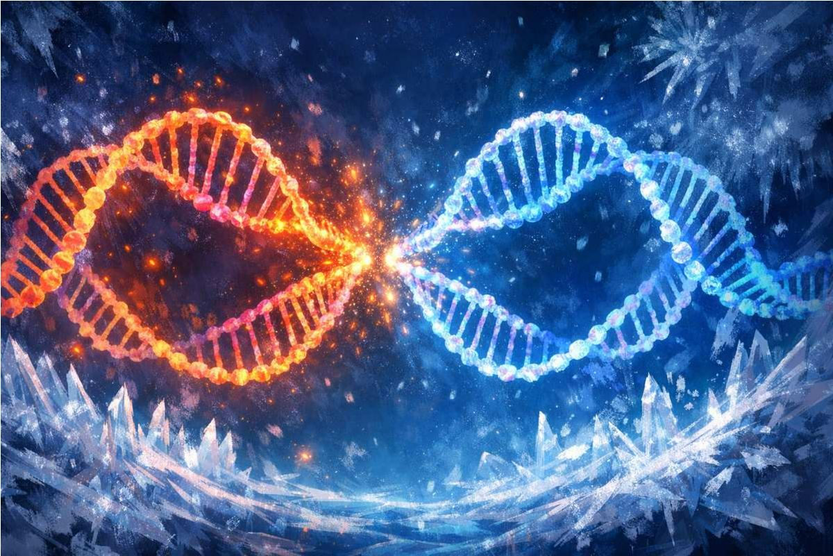 ARN bajo cero: el experimento que acerca a la molécula a copiarse a sí misma