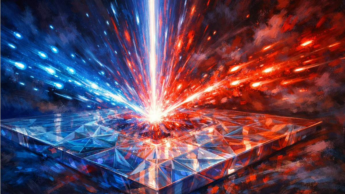 Un nanoláser microscópico para llevar la luz dentro del microchip y recortar el gasto energético