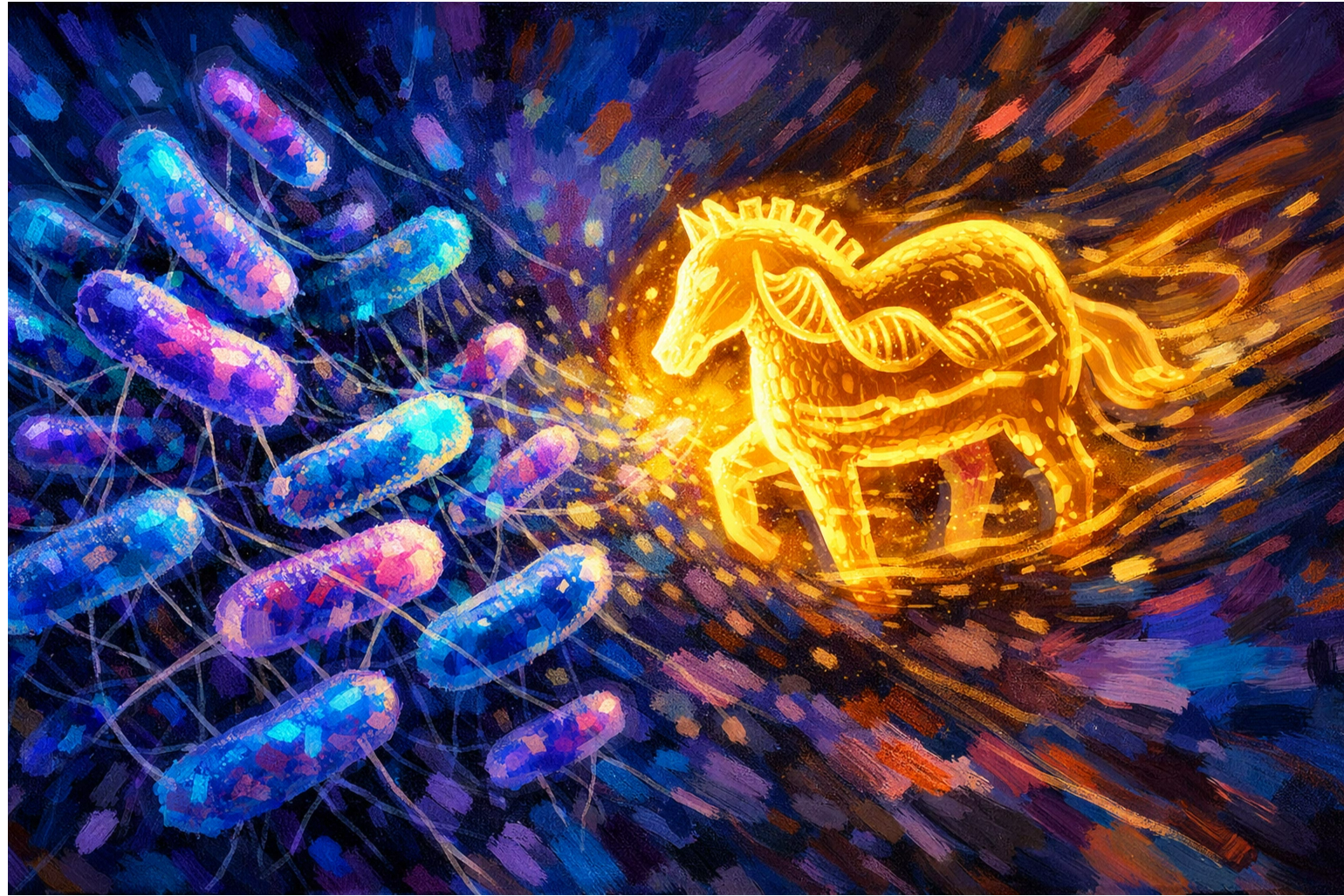 Un “gene drive” bacteriano con CRISPR para desactivar la resistencia a antibióticos