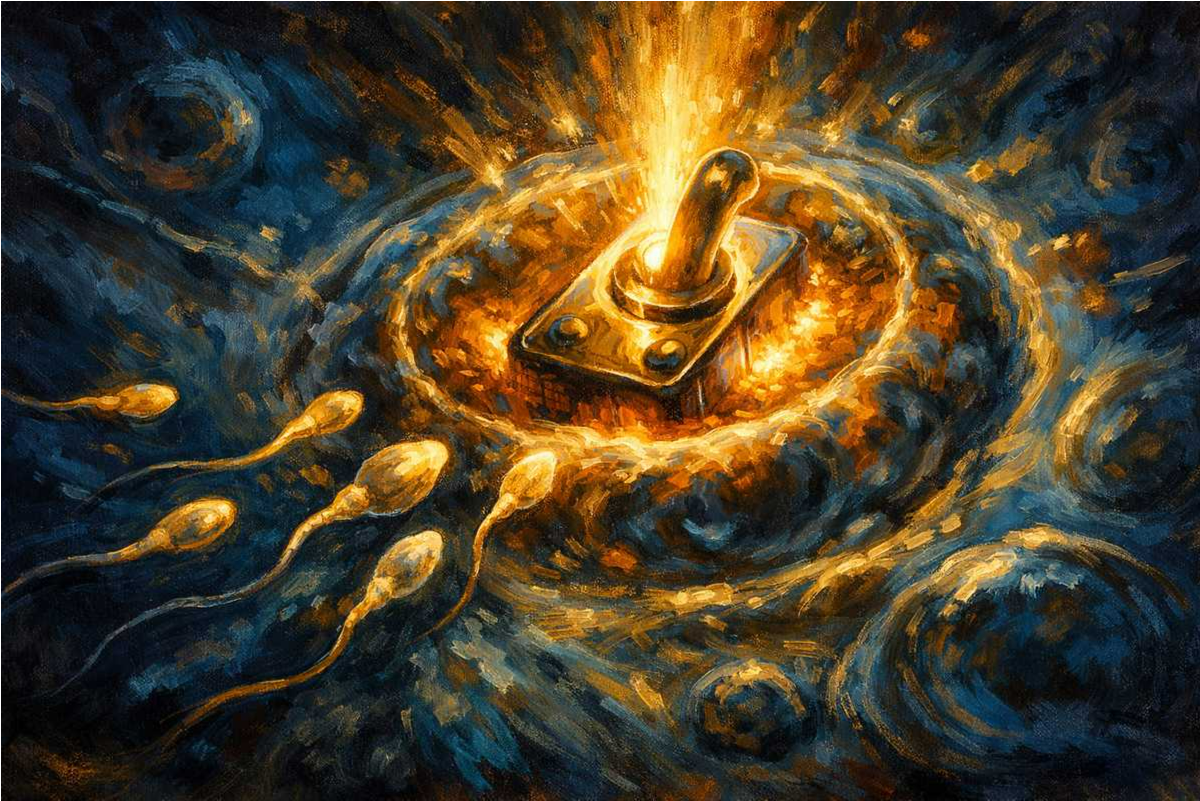 El “turbo” del espermatozoide: un interruptor metabólico que acerca el anticonceptivo masculino no hormonal