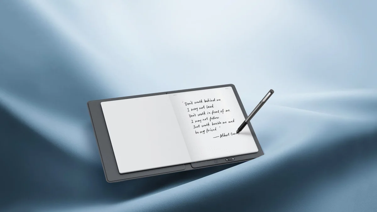 XPPen Note Plus: cuaderno digital con bolígrafo inteligente que captura cada trazo en tiempo real