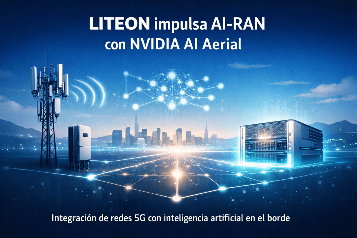 Nvidia Aerial Ran Computer LITEON apuesta por AI-RAN en MWC Barcelona 2026 con NVIDIA AI Aerial y ...