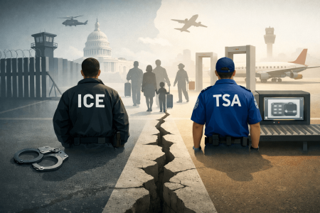 Trump envía agentes de ICE a los aeropuertos de EE.UU. mientras los trabajadores de la TSA llevan cinco semanas sin cobrar