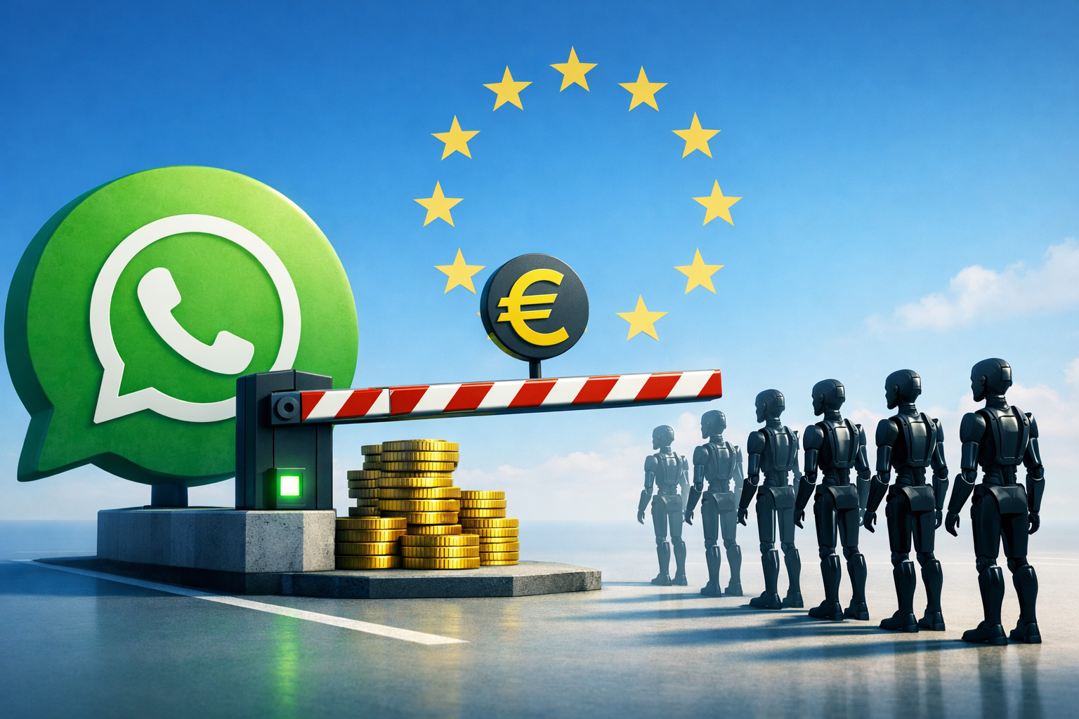 Meta abre WhatsApp en Europa a chatbots rivales de IA, pero con peaje por mensaje