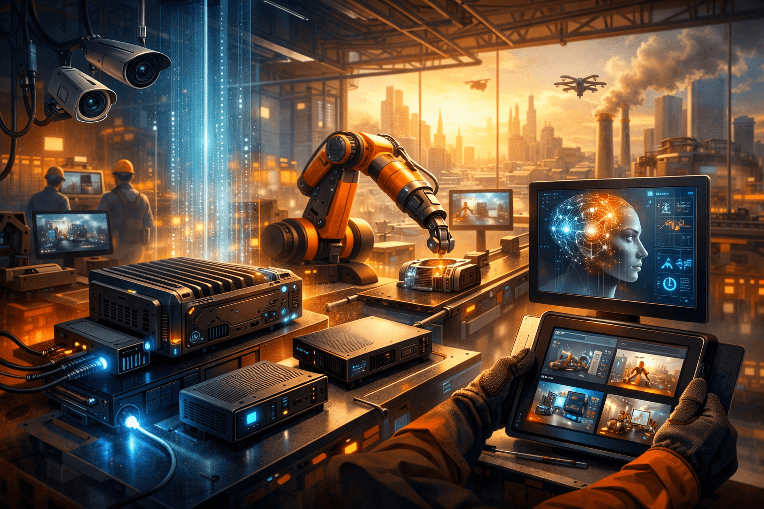 Lenovo acerca la IA industrial al borde: así son los nuevos ThinkEdge que deciden en tiempo real sin nube