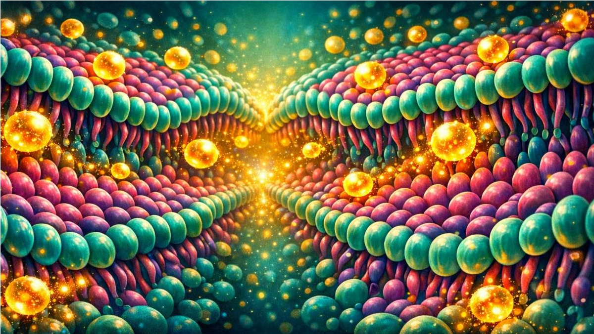 La membrana celular deja de ser “caprichosa”: el colesterol cambia la forma, pero manda el empaquetamiento