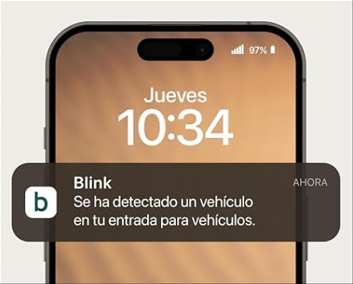 Notificaciones inteligentes: la app te avisa diferenciando entre personas y vehículos