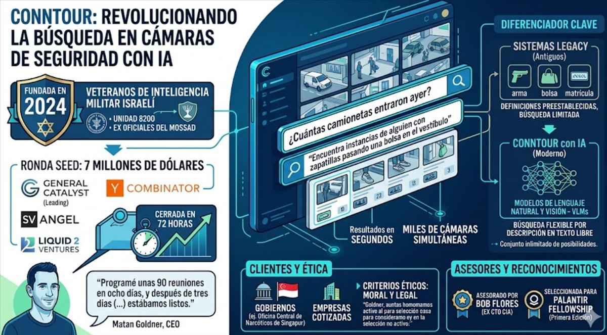 Conntour levanta 7 millones para construir un buscador de Google para cámaras de seguridad: busca en lenguaje natural entre miles de feeds en tiempo real