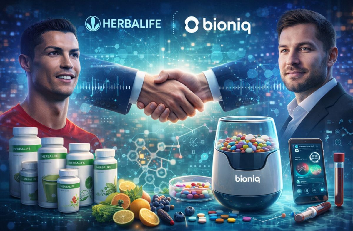 Herbalife compra Bioniq, la startup de suplementos personalizados respaldada por Cristiano Ronaldo, por hasta 150 millones de dólares