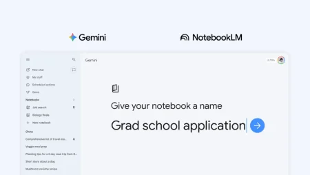 Google integra NotebookLM directamente dentro de Gemini: los notebooks ya viven en la barra lateral del chatbot, sincronizados con la app original