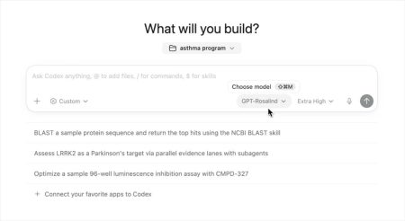Interfaz de OpenAI Codex con el modelo GPT-Rosalind para ciencias de la vida y descubrimiento de fármacos