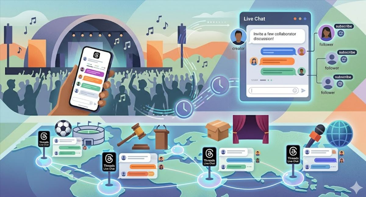 Threads prepara «live chats»: Meta responde al hueco de las conversaciones en tiempo real con una función tipo Broadcast Channels