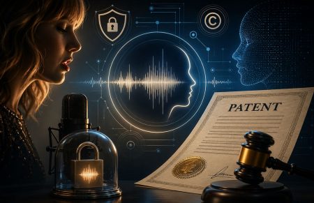 Taylor Swift solicita registrar como marca su voz y su imagen para defenderse de los clones de IA: la categoría "sound mark" como nueva línea de defensa contra los deepfakes