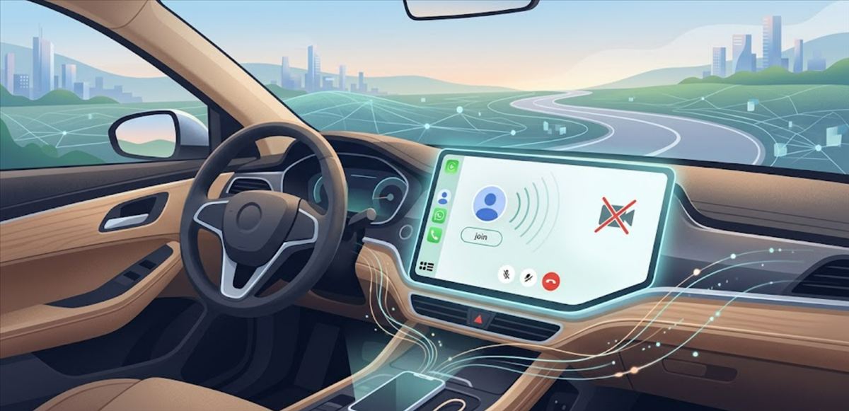 Google Meet llega a CarPlay (y pronto a Android Auto): reuniones de audio desde el coche, sin vídeo ni cámara, con un toque para unirse