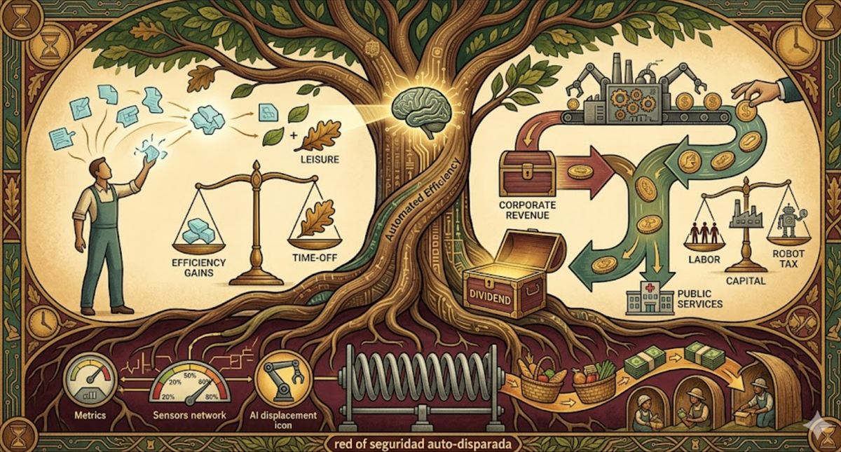OpenAI propone semana de 4 días, "impuesto a robots" y red de seguridad automática: el plan de Sam Altman para que la superinteligencia no destruya el mercado laboral
