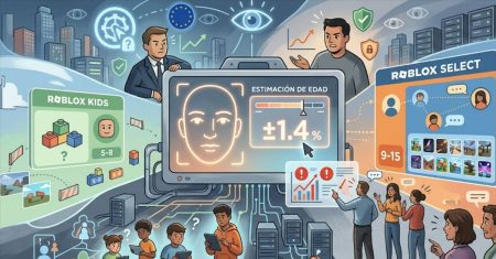 Roblox amplía su sistema de estimación de edad pese a las quejas de padres: cuando la IA te clasifica mal, sacar al niño del grupo equivocado no es tan fácil