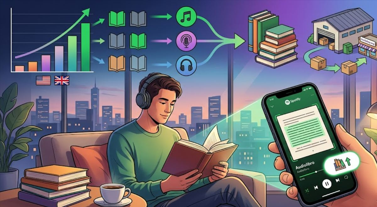 Spotify ya vende libros físicos en Estados Unidos y Reino Unido: el botón «Get a copy for your bookshelf» llega para Android (iOS, la próxima semana)