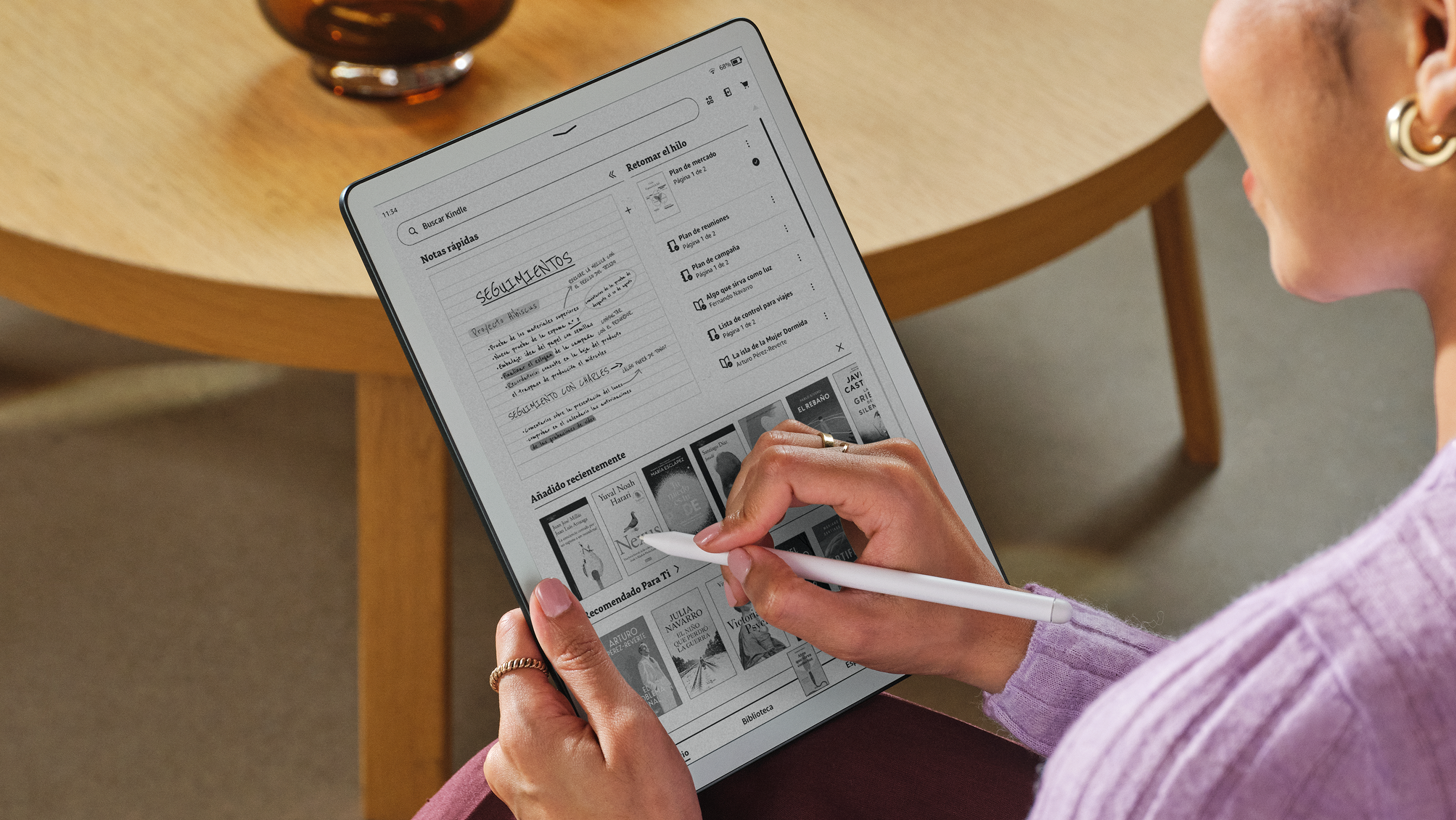 Amazon renueva el Kindle Scribe desde cero: más delgado, más rápido y por primera vez a color