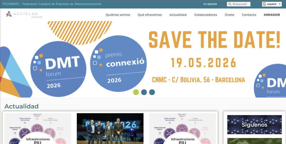 El sector de las telecomunicaciones analiza en el DMTforum2026 los nuevos modelos de negocio y la gestión de infraestructuras digitales como activos vivos
