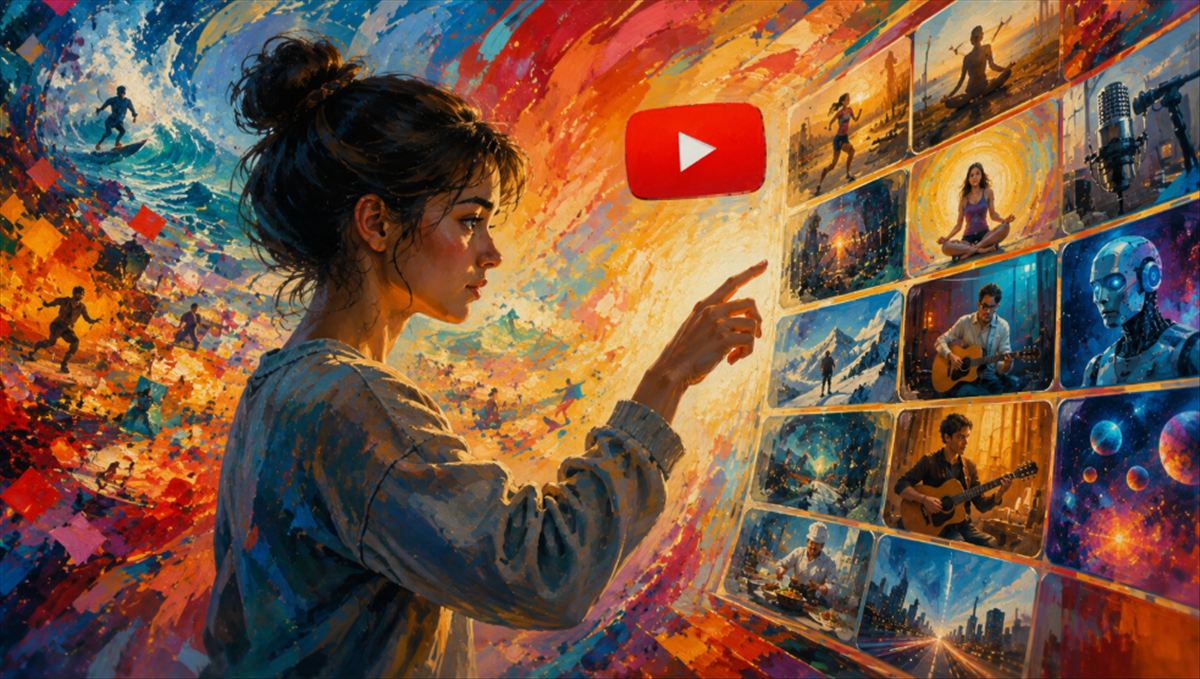 YouTube te deja escribir qué quieres ver: «Tu feed personalizado» sustituye al algoritmo por un prompt