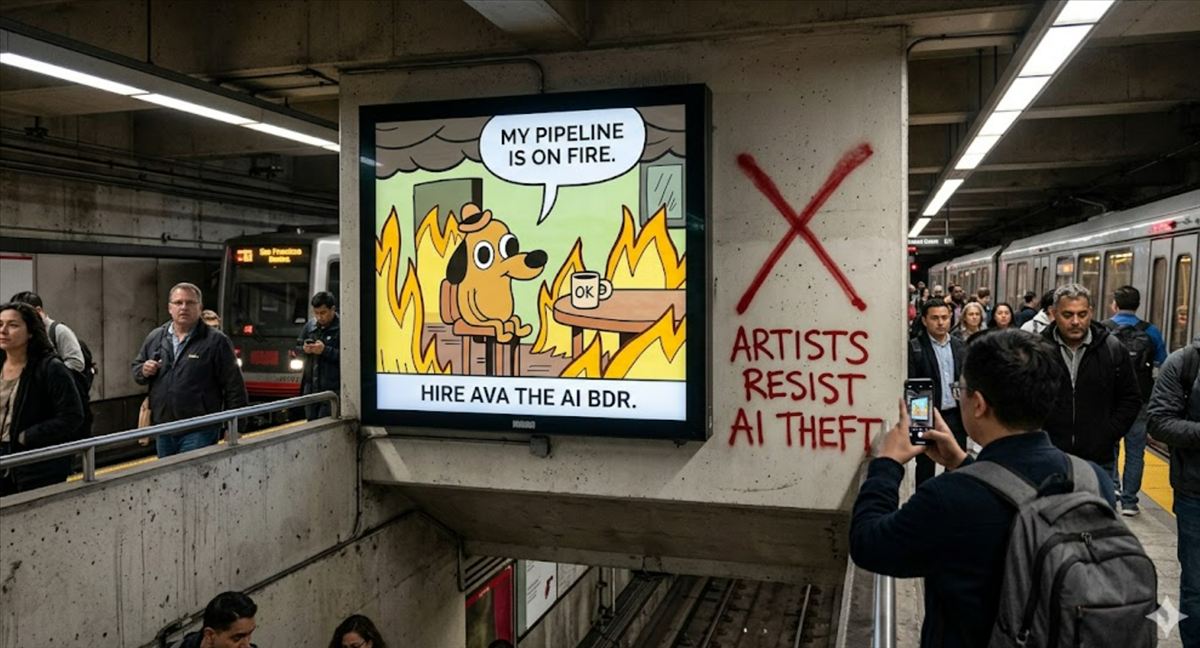 La IA roba el meme más famoso de internet y el autor pide que lo vandalicen
