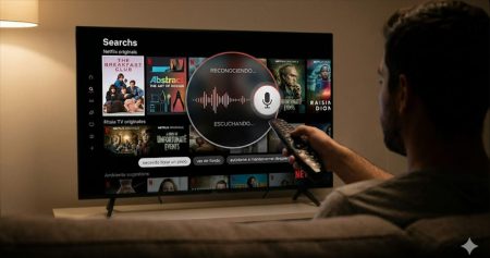 Netflix prueba la búsqueda por voz con IA nativa en el mando: pide "algo para cuando estás triste" y te sugiere lo adecuado