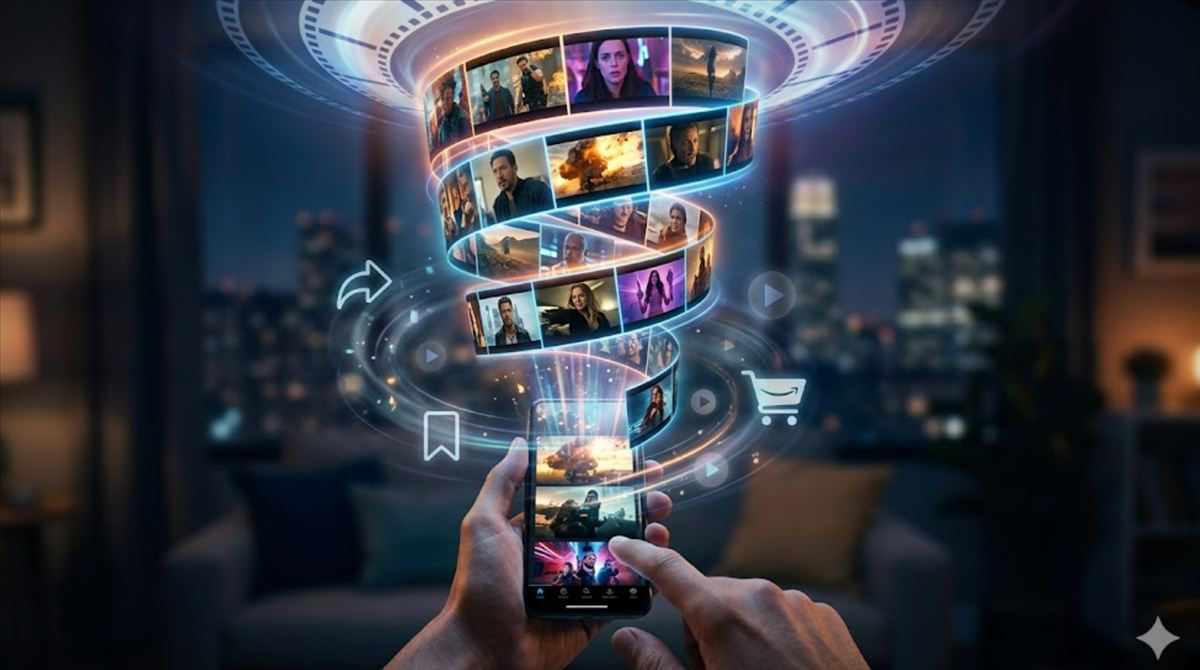 Prime Video lanza su feed de clips al estilo TikTok: Netflix, Disney, Peacock y ahora Amazon. Todo el streaming converge en el mismo manual