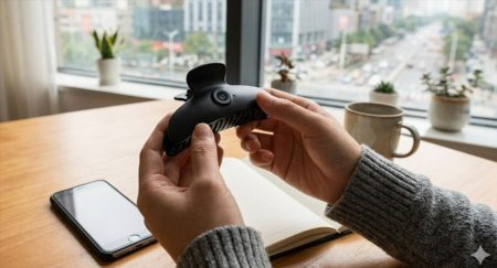 Una startup creó la primera cámara en horquilla del mundo: lo-fi, personal y muy alejada de las gafas inteligentes