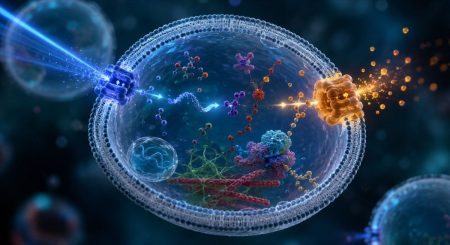 Un microreactor de célula sintética con dos «puertas» de ADN abre la vía a la química programable dentro de una sola vesícula