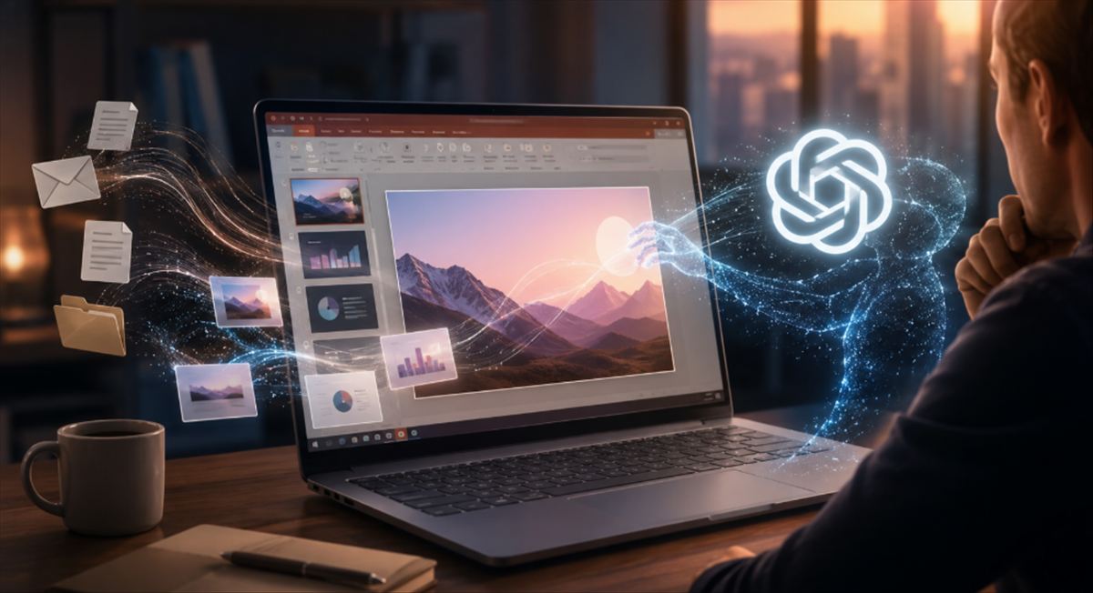 ChatGPT llega a PowerPoint como add-in en beta: crea y edita presentaciones sin salir de Office