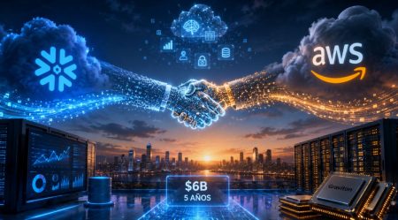 Snowflake firma el mayor contrato de su historia: 6.000 millones de dólares con AWS en cinco años para alimentar la IA agéntica