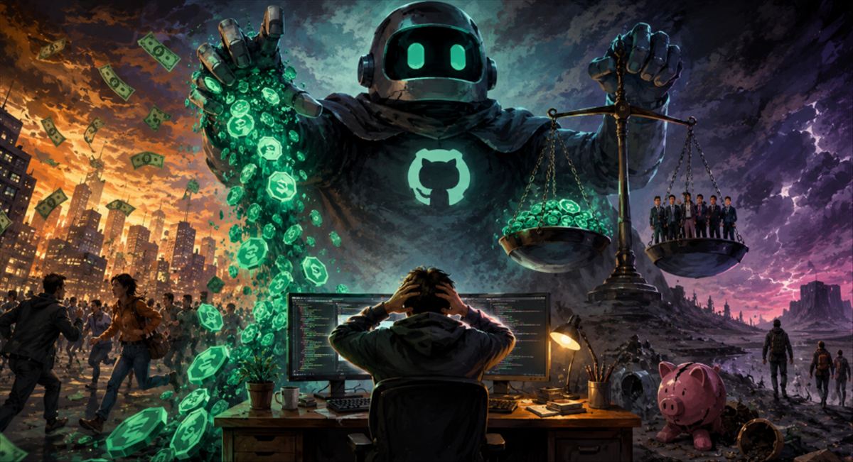 El «tokenpocalypse» ya llegó: GitHub Copilot pasó a cobrar por token y los usuarios reportan facturas que se multiplican por 20