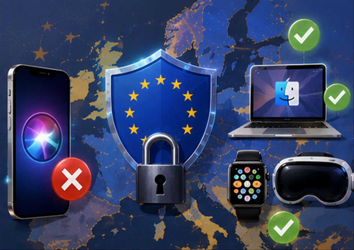 Siri AI no llegará a los iPhones europeos con iOS 27: Apple culpa al DMA y los reguladores rechazaron todas sus propuestas