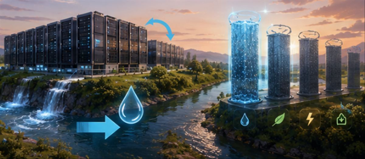 Amazon revela por primera vez que sus centros de datos consumieron 2.500 millones de galones de agua en 2025, y defiende que es 7 veces más eficiente que la media del sector